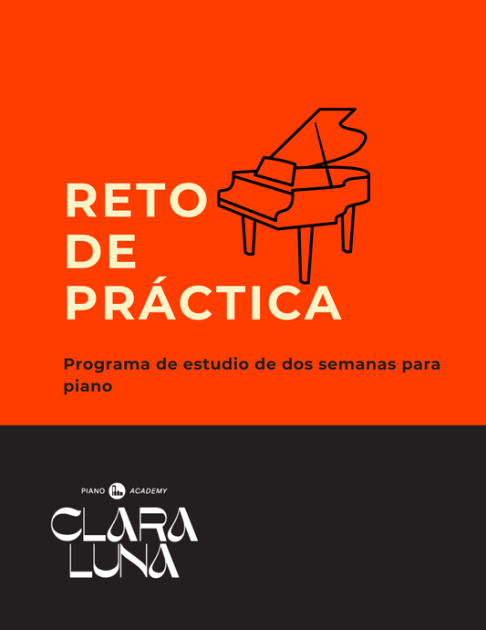 Reto de Práctica - Programa de estudio de dos semanas para piano